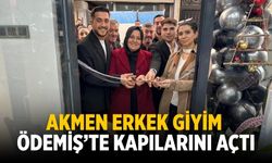 AKMEN ERKEK GİYİM ÖDEMİŞ’TE KAPILARINI AÇTI