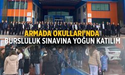 Armada Okulları’nda bursluluk sınavına yoğun katılım