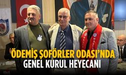 Ödemiş Şoförler Odası’nda Genel Kurul Heyecanı