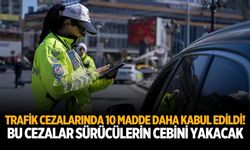 Trafik cezalarında 10 madde daha kabul edildi! Bu cezalar sürücülerin cebini yakacak