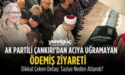 AK Partili Çankırı'dan 'Acıya uğramayan' Ödemiş ziyareti