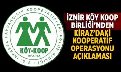 İzmir Köy Koop Birliği’nden Kiraz’daki Kooperatif Operasyonu açıklaması