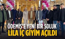 ÖDEMİŞ’E YENİ BİR SOLUK LİLA İÇ GİYİM AÇILDI