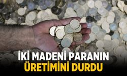 İki madeni paranın üretimini durdu