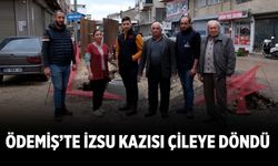 Ödemiş’te İZSU Kazısı Çileye Döndü