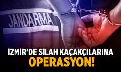 İzmir'de silah kaçakçılarına operasyon!