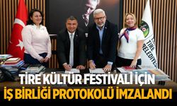 Tire Kültür Festivali İçin İş Birliği Protokolü İmzalandı