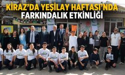 Kiraz’da Yeşilay Haftası’nda Farkındalık Etkinliği