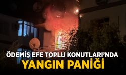 Ödemiş Efe Toplu Konutları’nda Yangın Paniği
