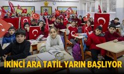 İkinci ara tatil yarın başlıyor