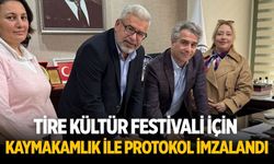Tire Kültür Festivali İçin Kaymakamlık ile Protokol İmzalandı