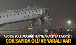 ABD'de yolcu uçağı itfaiye aracıyla çarpıştı! Çok sayıda ölü ve yaralı var