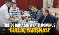 Tire’de Ramazan’a Tatlı Dokunuş ‘Güllaç Yarışması’