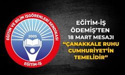 Eğitim-İş Ödemiş’ten 18 Mart Mesajı “Çanakkale Ruhu Cumhuriyet’in Temelidir”