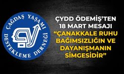 ÇYDD Ödemiş’ten 18 Mart Mesajı “Çanakkale Ruhu Bağımsızlığın ve Dayanışmanın Simgesidir”
