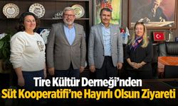 Tire Kültür Derneği’nden Süt Kooperatifi’ne Hayırlı Olsun Ziyareti