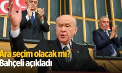 Ara seçim olacak mı? Bahçeli açıkladı