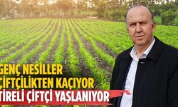 Genç nesiller çiftçilikten kaçıyor Tireli çiftçi yaşlanıyor