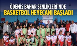 Ödemiş Bahar Şenlikleri’nde Basketbol Heyecanı Başladı