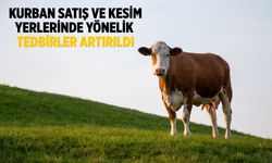 Kurban satış ve kesim yerlerinde yönelik tedbirler artırıldı