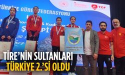 Tire’nin sultanları Türkiye 2.’si oldu
