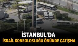 İstanbul'da İsrail Konsolosluğu önünde çatışma
