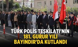 Türk Polis Teşkilatı'nın 181. Gurur Yılı Bayındır'da Kutlandı