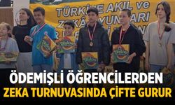 Ödemişli Öğrencilerden Zeka Turnuvasında Çifte Gurur