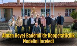 ALMAN HEYETTEN BADEMLİ FİDANCILIK KOOPERATİFİ’NE ZİYARET