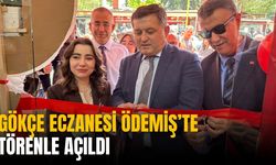 GÖKÇE ECZANESİ ÖDEMİŞ’TE TÖRENLE AÇILDI