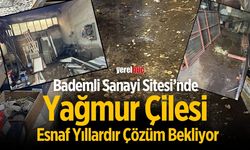 Bademli Sanayi Sitesi’nde Yağmur Çilesi Esnaf Yıllardır Çözüm Bekliyor