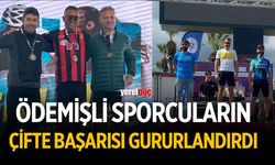 ÖDEMİŞLİ SPORCULARIN ÇİFTE BAŞARISI GURURLANDIRDI