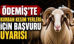 Ödemiş’te Kurban Kesim Yerleri İçin Başvuru Uyarısı