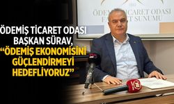 ÖDEMİŞ TİCARET ODASI BAŞKAN SÜRAV, “ÖDEMİŞ EKONOMİSİNİ GÜÇLENDİRMEYİ HEDEFLİYORUZ”