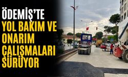 Ödemiş’te Yol Bakım ve Onarım Çalışmaları Sürüyor