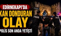 Edirnekapı’da Kan Donduran olay Polis Son Anda Yetişti