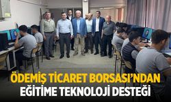 Ödemiş Ticaret Borsası’ndan Eğitime Teknoloji Desteği
