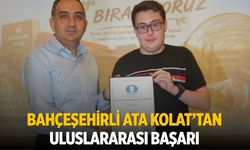Bahçeşehirli Ata Kolat’tan Uluslararası Başarı