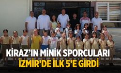 Kiraz’ın Minik Sporcuları İzmir’de İlk 5’e Girdi