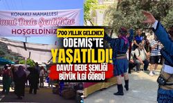 700 Yıllık Gelenek Ödemiş’te Yaşatıldı Davut Dede Şenliği Büyük İlgi Gördü