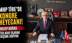 MHP Tire’de Kongre Heyecanı Recep Doğru Tek Aday Olarak Seçime Gidiyor