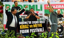 Bademli’de coşku dolu Kiraz ve Meyve Fidanı Festivali