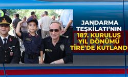 Jandarma Teşkilatı’nın 187. Kuruluş Yıl Dönümü Tire’de Kutlandı