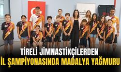 Tireli Jimnastikçilerden İl Şampiyonasında Madalya Yağmuru