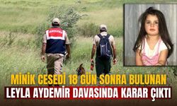 Minik cesedi 18 gün sonra bulunan Leyla Aydemir davasında karar çıktı