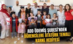 ADD Ödemiş Şubesi’nden Öğrencilere Atatürk Temalı Karne Hediyesi