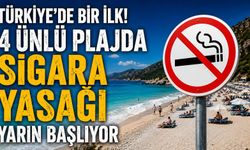 Türkiye'de bir ilk! 4 ünlü plajda sigara yasağı yarın başlıyor