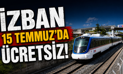 İZBAN 15 Temmuz'da ücretsiz!