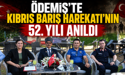 Ödemiş'te Kıbrıs Barış Harekatı'nın 52. Yılı Anıldı