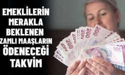 Emeklilerin merakla beklenen zamlı maaşların ödeneceği takvim